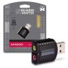 Axagon ADA-17 HQ 2.0 24-bit USB-A hangkártya