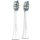 AENO Replacement toothbrush heads, White, Dupont bristles, 2pcs in set (for ADB0003/ADB0005 and ADB0004/ADB0006)