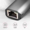 Axagon ADE-25RC 2,5Gb/s USB-C RJ45 hálózati adapter