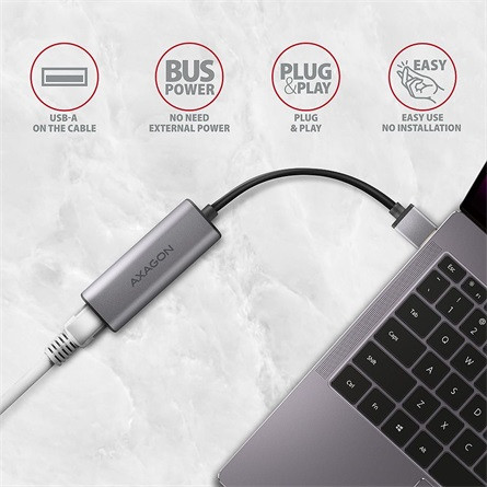 Axagon ADE-25R 2,5Gb/s USB3.0 A RJ45 hálózati adapter