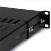 StarTech 1U Vented rack polc fekete