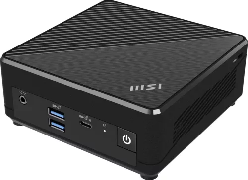 MSI Cubi N ADL S barebone mini PC, fekete - Intel N100 (Cubi N ADL S-225BEU-BN10