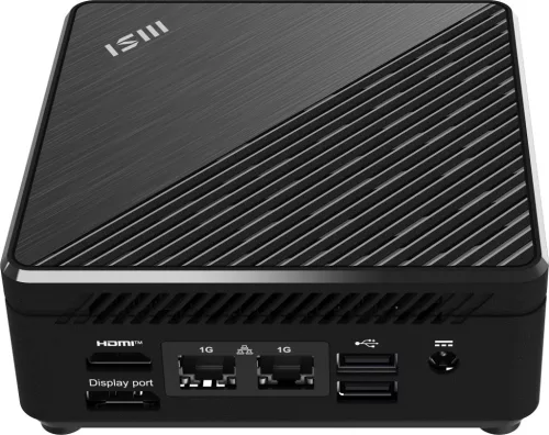 MSI Cubi N ADL S barebone mini PC, fekete - Intel N100 (Cubi N ADL S-225BEU-BN10