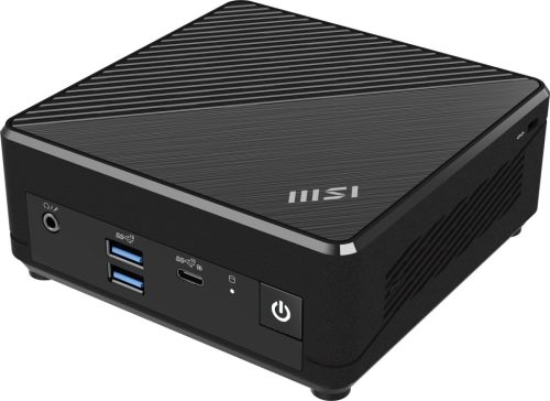 MSI Cubi N ADL S barebone mini PC, fekete - Intel N200 (Cubi ADL S 226BEU-BN200X
