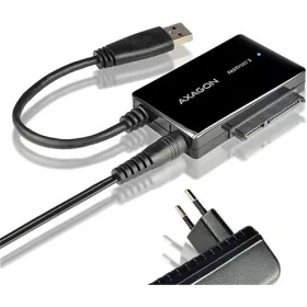   Axagon ADSA-FP3 USB-A 3.0 -> SATA M/F adapter 0.15m fekete