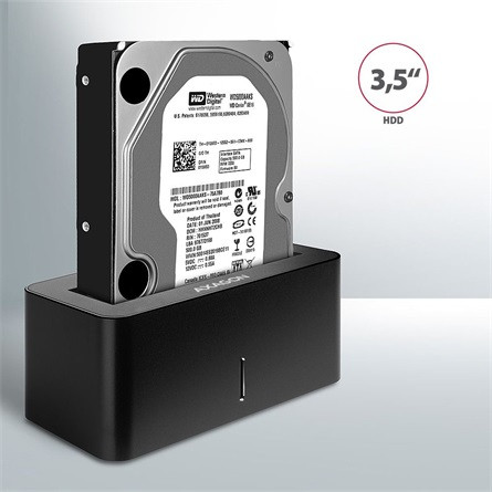 Axagon ADSA-SN 2.5/3.5" SATA3 USB3.0 dokkoló fekete