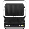 AENO ''Electric Grill EG1: 2000W, 3 heating modes - Upper Grill, Lower Grill, Both Grills  Defrost, Max opening angle -180°, Temperature regulation, Timer, Removable double-sided plates, Plate...