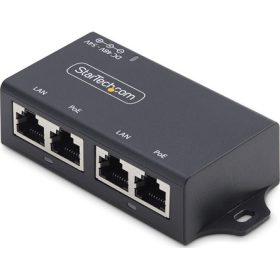   StarTech 2-PORT GIGABIT POE INJECTOR 802.3AF/AT 10M/100M/1000M
