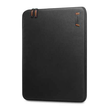SPIGEN tok fekvő, textil LAPTOP/NOTEBOOK/TABLET univerzális, 13-14" méret, FEKETE