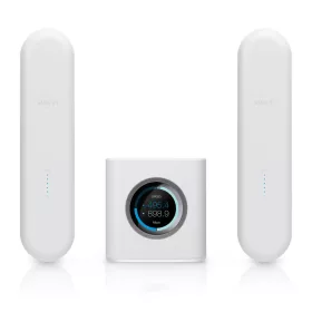   Ubiquiti AmpliFi HD (High-Density) Home Wi-Fi System, with 1x HD Mesh Router + 2x HD Meshpoints, Wi-Fi/Gigabit Ethernet (1) WAN, (4) LAN, 802.11ac 13 Mbps to 1300 Mbps , 6.5 Mbps to 450 Mbps