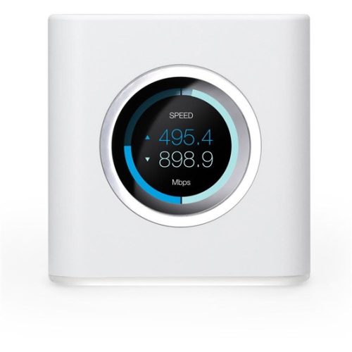 Ubiquiti AmpliFI HD Mesh Router, Dual-Band 802.11AC 3X3 MIMO Wi-Fi, Wi-Fi/Gigabit Ethernet (1) WAN, (4) LAN, 802.11ac 13 Mbps to 1300 Mbps,6.5 Mbps to 450 Mbps