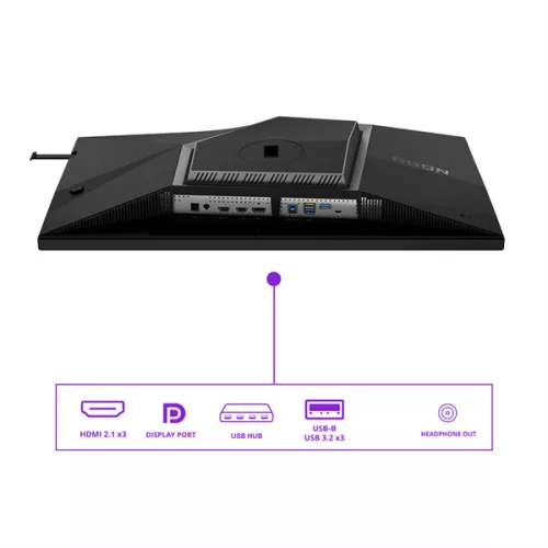 AOC IPS 360Hz Gaming monitor 27" AG276QSG2, 2560x1440, 16:9, 450cd/m2, 1ms, DP/3xHDMI/3xUSB-A/USB-B, hangszóró