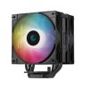 DeepCool CPU Cooler - AG400 DIGITAL PLUS (31,6 dB; max, 134,03 m3/h; 4pin csatlakozó, 4 db heatpipe, 12cm, PWM)