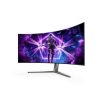 AOC Mon AOC 44.5" Agon Pro AG456UCZD WQHD FreeSync Premium és G-Sync USB-C 800R - OLED - 240Hz | 3 év garancia |