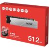 ADATA XPG GAMMIX S60 Blade 512GB PCIe x4 (4.0) M.2 2280 SSD ezüst