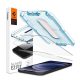 Spigen iPhone 12 Pro SPIGEN EZ FIT képernyővédő üveg 2db 2.5D, 9H + segédkeret, ÁTLÁTSZÓ