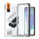 Spigen Samsung S21 FE SPIGEN ALM FC képernyővédő üveg 2db 2.5D, színkiemelés, ÁTLÁTSZÓ