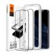 Spigen iPhone 14 Plus SPIGEN ALM FC képernyővédő üveg 2db 2.5D, színkiemelés, FEKETE