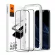 Spigen iPhone 14 Plus SPIGEN ALM FC képernyővédő üveg 2db 2.5D, színkiemelés, FEKETE