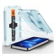 Spigen iPhone 14 SPIGEN EZ FIT képernyővédő üveg 2db 2.5D, 9H + segédkeret, ÁTLÁTSZÓ