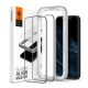 Spigen iPhone 14 SPIGEN ALM FC képernyővédő üveg 2db 2.5D, színkiemelés, FEKETE