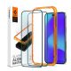 Spigen iPhone 14 Pro Max SPIGEN ALM FC képernyővédő üveg 2db 2.5D, színkiemelés, FEKETE