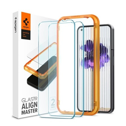 Spigen Nothing Phone (1) SPIGEN SLIM képernyővédő üveg 2db 2.5D, 9H, ÁTLÁTSZÓ