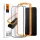 Spigen iPhone 15 Plus SPIGEN ALM FC képernyővédő üveg 2db 2.5D, színkiemelés, ÁTLÁTSZÓ