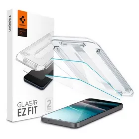   Spigen Samsung A36 5G SPIGEN EZ FIT HD képernyővédő üveg 2db 2.5D, 9H + segédkeret, ÁTLÁTSZÓ