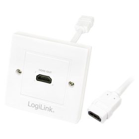 LogiLink HDMI fali lemez 1x HDMI anya
