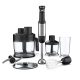AENO Hand Blender HB3: 1000W, Smooth speed control, 0.5L Chopper, 2L Food processor,  Whisk, 0,6L Measuring jar