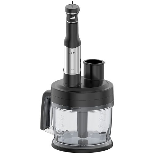 AENO Hand Blender HB3: 1000W, Smooth speed control, 0.5L Chopper, 2L Food processor,  Whisk, 0,6L Measuring jar