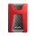 ADATA Külső HDD 2.5" - 1TB HD650 (USB3.2, Ütésálló, LED, Piros)