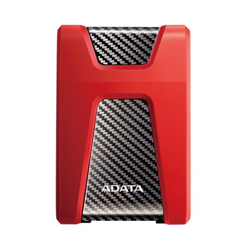 ADATA Külső HDD 2.5" - 2TB HD650 (USB3.2, Ütésálló, LED, Piros)