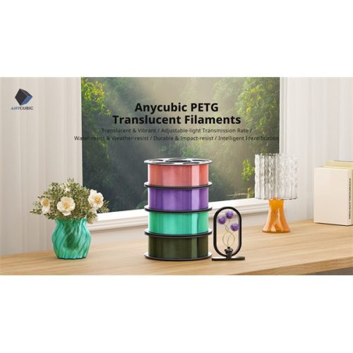 ANYCUBIC 3D Filament - PETG Filament Red AHPERR-102 (Piros)