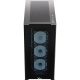 Formula Számítógépház - AirPower G5 EX Black (fekete, ablakos, 4x12cm venti, EATX, 2xUSB3.0, 1xType-C)