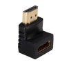 Akyga HDMI apa / HDMI anya 90° L pipa adapter - AK-AD-01