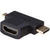 Akyga HDMI / miniHDMI / microHDMI adapter - AK-AD-23