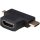 Akyga HDMI / miniHDMI / microHDMI adapter - AK-AD-23