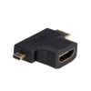 Akyga HDMI / miniHDMI / microHDMI adapter - AK-AD-23