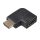 Akyga HDMI apa / HDMI anya 90° pipa adapter - AK-AD-45