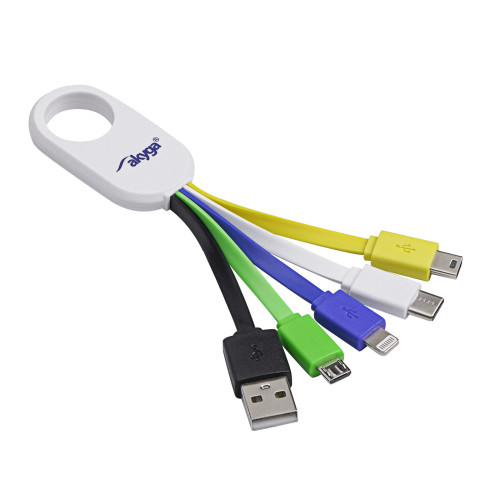 Akyga USB 5 in 1 kulcstartó adapter - AK-AD-51