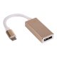 Akyga USB type-C / DisplayPort anya átalakító adapter - AK-AD-56