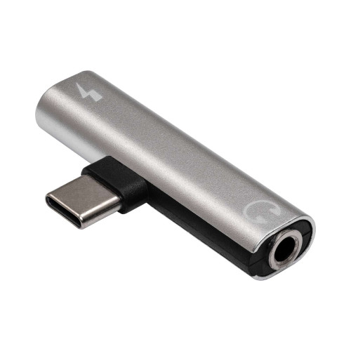 Akyga Adapter USB type C / USB type C / Jack 3.5mm DAC - AK-AD-71