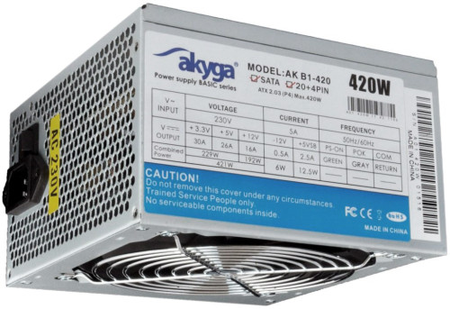 Akyga Basic 420W 12CM OEM tápegység