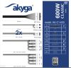Akyga AK-C1-600 ATX Sorozat Számítógép tápegység: ClassicMaximális teljesítmény: