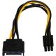 Akyga SATA / PCI-Express 6pin adapter - AK-CA-30
