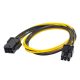 Akyga PCI Express 6pin hosszabbító kábel - AK-CA-46