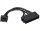 AKYGA Adapter with cable Akyga AK-CA-76 P1 20+4 pin (f) / Lenovo 10pin (m) 10cm