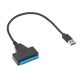 Akyga Adapter AK-CA-86 SATA (f) / USB A (m) ver. 3.0 30cm